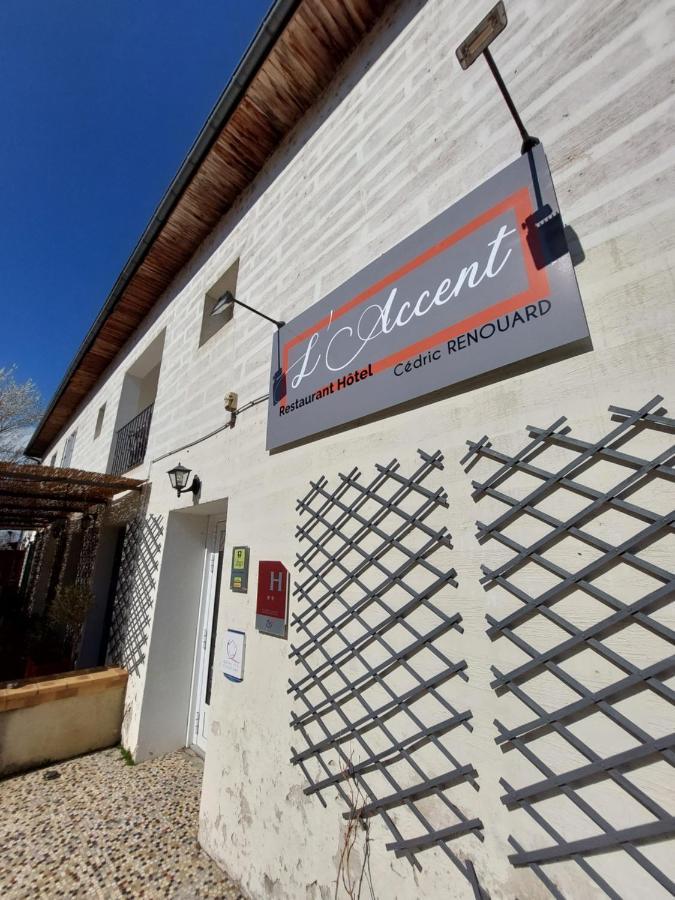 L'Accent - Hotel 2 Etoiles Et Restaurant - Logis Hotels 阿斯塔福特 外观 照片